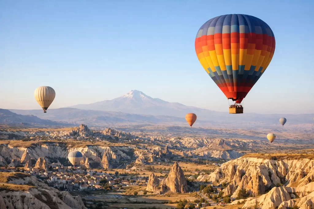 How High Do Hot Air Balloon Fly in Cappadocia?