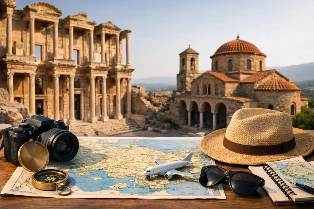 7 Churches Turkey Itinerary Example for 6 Days