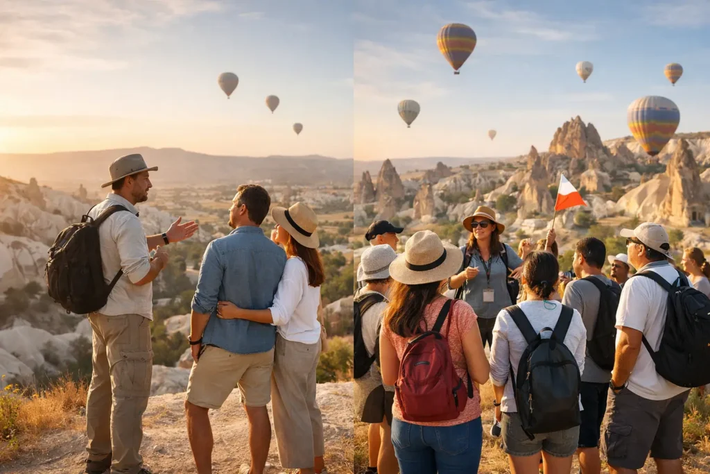 Private Guide or Group Tour in Cappadocia?