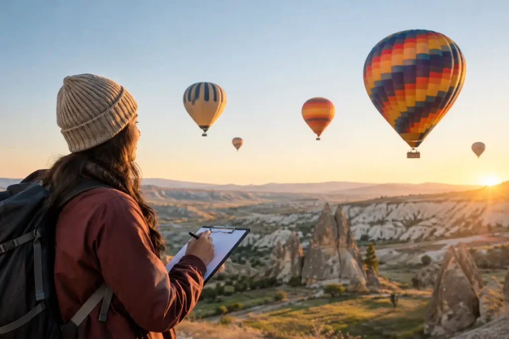 Balloon Flight Checklist for Cappadocia Mornings