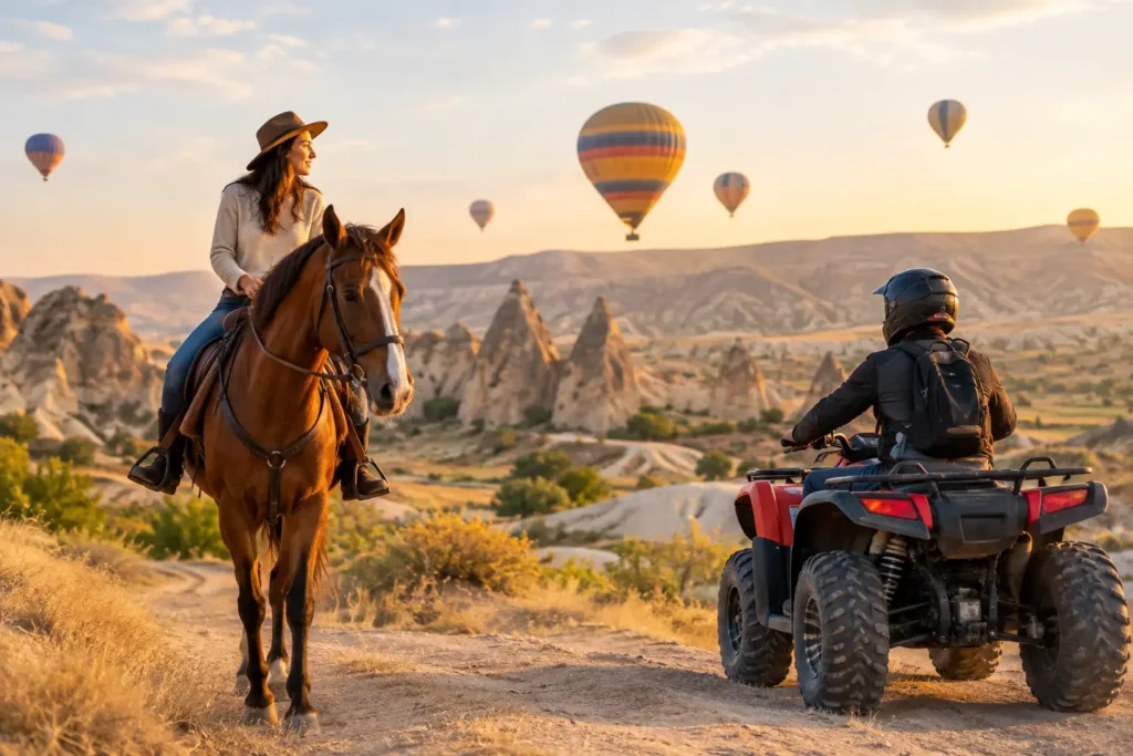 Horse Riding Versus ATV Tours in Cappadocia