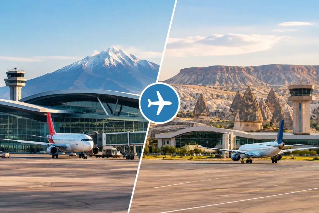 Kayseri versus Nevsehir Airport: Which Is Better?